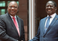 Former President Uhuru Kenyatta And Former Prime Minister Raila Odinga. Photo/Courtesy