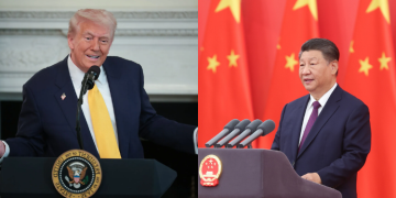 Us President Donald Trump And China President Xi Jinping. Photo/White House/Xi Jinping.