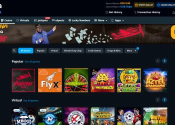 A Snapshot Of The Virtual Games Available On Sp[Ortpesa.