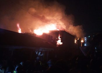 Fire Incident Reported At Mukuru Fuata Nyayo Village, Affecting Multiple Houses.