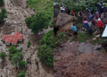 A Photo Collage Showing The Landslides In Elgeyo Marakwet County, Kenya. Photo/The Star