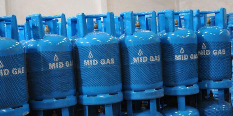 Cooking Gas Firm Midland Energy Limited Enters Liquidation, Notice Issued To Creditors A Photo Of Midgas-Branded Lpg Cylinders Photo/Midland Energy Limited