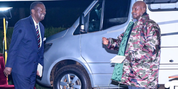 A Photo Of Prime Cs Musalia Mudavadi And Uganda'S President Yoweri Museveni At The State Lodge In Uganda On November 20, 2025 The Photo/Office Of Prime Cs