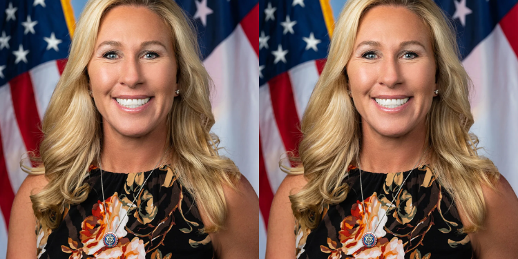 Trump Withdraws Support For Ally Marjorie Taylor Greene A Photo Of Us Congresswoman Marjorie Taylor Greene Photo/Greene Gov Trump