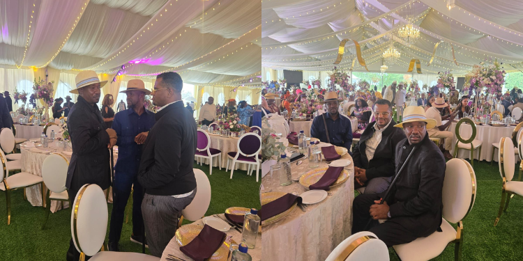 A photo of guests at Senator Allan Chesang traditional Wedding ceremony/Joseph Waswa