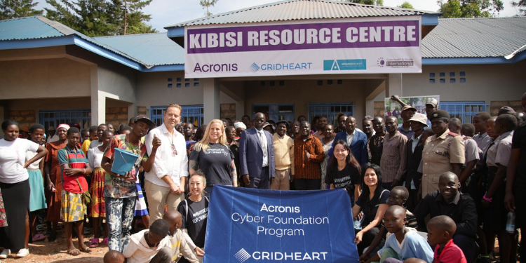 Friends Secondary School Kibisi Receives Funding From Acronis Cyber Foundation For 1,200 Capacity Recource Centre Acronis Cyber Foundation Build Resource Centre For 1200 Students At Friends Secondary School Kibisi