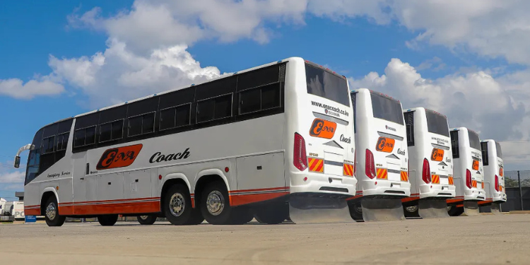 Ena Coach Responds To Uproar Over Driver’s Delayed Compensation After Accident A Photo Of The Ena Coach Bus. Photo/Ena Coach-X