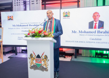 A Photo Of Dci Boss Mohammed Amin At A Past Event. Photo/ National Police X