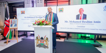 A Photo Of Dci Boss Mohammed Amin At A Past Event. Photo/ National Police X