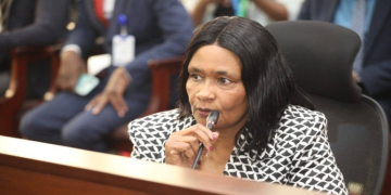 Acting Tsc Ceo Eveleen Mitei Before The National Assembly’s Committee On Education At Bunge Towers, Nairobi, On September 18, 2025. Photo/National Assembly