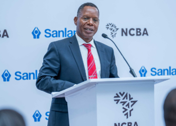 A Photo Showing Sanlam Allianz Ceo Dr. Patrick Tumbo At A Past Gathering. Photo/Ncba Bank X