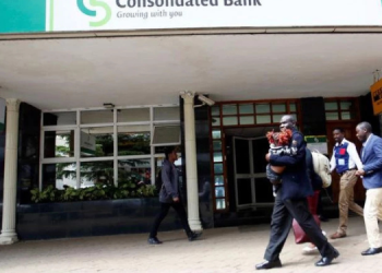 A Photo Showing Consolidated Bank. Photo / Citizen Digital