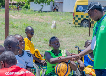 Cs Ogamba Gracing The 2025 First Term National Games In Mombasa. Poto/ Moe