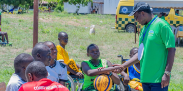 Cs Ogamba Gracing The 2025 First Term National Games In Mombasa. Poto/ Moe