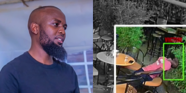 Cctv Footage Shows The Final Moments Of Journalist Amos Harun At Ngaini Bar Along Mirema Drive