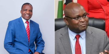 A Photo Collage Of David Ndakwa And Seth Panyako. Photo/Fb