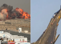 Last Moments Of Indian Fighter Jet That Crashed At Dubai Air Show