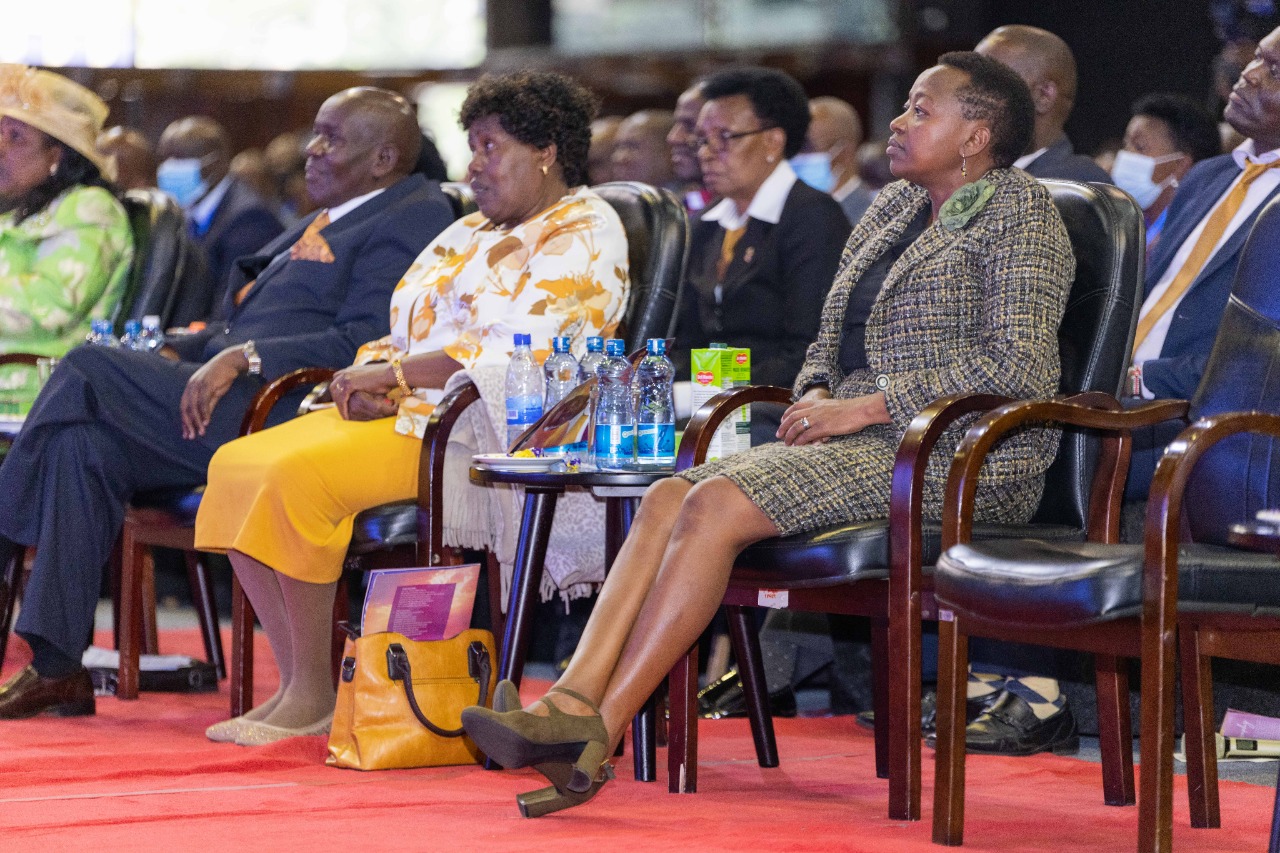Bishop Dr. William Tuimising During An Event With The First Lady. Photo/Rachaelrutox