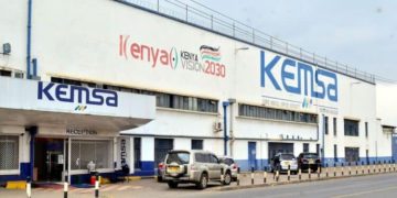 Kemsa Warehouse In Nairobi. Photo/Courtesy