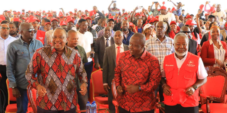 Uhuru Defends Gachagua, Fires Warning To Jubilee Leaders Uhuru Defends Gachagua, Fires Warning To Jubilee Leaders