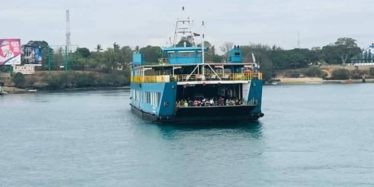 A Photo Showing New Fourth Ferry. Photo/ Ferry Kenya
