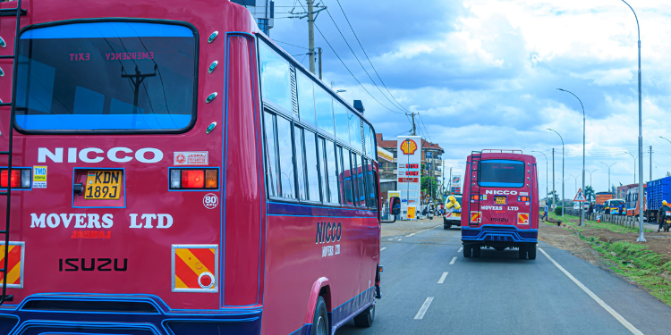  A Photo Showing Nicco Movers Vehicle On The Road. Photo/ Nicco Company'S X