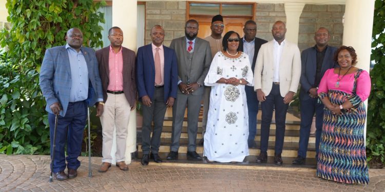 Nairobi Hospital Board Chairman Felix Osano In Bondo. Photo/Nairobihospital