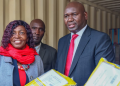 Education Ps Julius Handing Over Kcse Exam Papers In Westland. Photo/ Julius Bitok