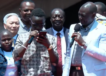 Photo Of President William Ruto Presiding Over The Launch Of Nyota Programme In Kakamega. Photo/Pcs