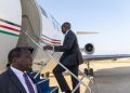President William Ruto Boarding The Presidential Jet To Burundi To Attend The 23Rd Comesa Summit On October 31, 2024. Photo/Pcs