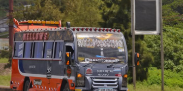 A Photo Showing Super Metro Bus. Photo/ Super Metro'S X