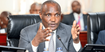 National Treasury Cs John Mbadi During A Senate Budget And Finance Committee Meeting At County Hall, Parliament Buildings On March 18, 2025. Photo/Treasury X.