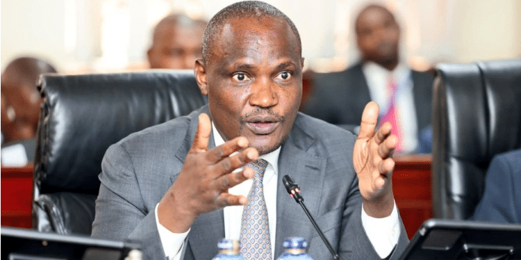 Cs Mbadi Explains Why Imf Is Delaying A New Loan For Kenya National Treasury Cs John Mbadi During A Senate Budget And Finance Committee Meeting At County Hall, Parliament Buildings On March 18, 2025. Photo/Treasury X.