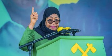 Protests in Tanzania following disputed presidential elections with Samia Suluhu declared winner