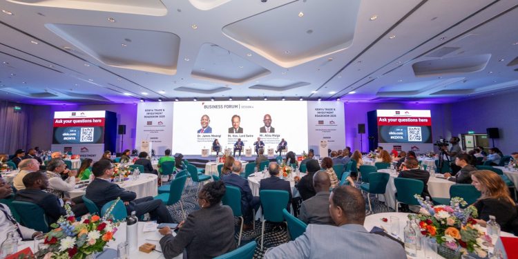 From Left: Traders And Investors Follow Proceedings At The Kenya Trade &Amp; Investment Roadshow 2025 Hosted By Equity Group At Radison Blue Hotel In Nairobi.