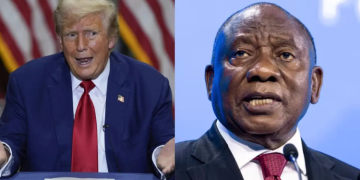 South Africa Calls Out Trump, Escalating Diplomatic War Us President Donald Trump And South Africa President Ramaphosa. Photo/Republican