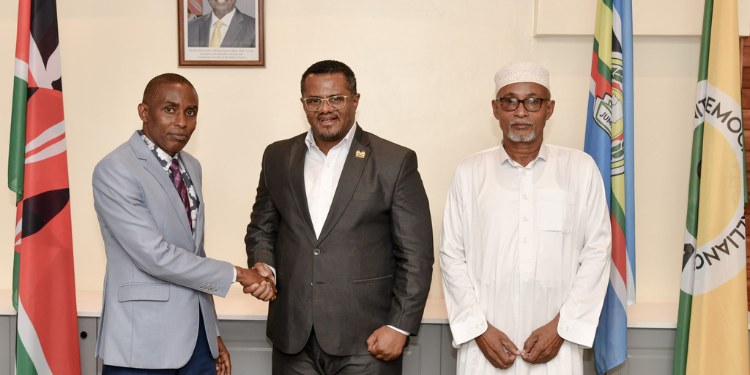 Stanley Kenga Profile: Educational Background, Career, Family, Net Worth Uda Sg Hassan Omar And Stanley Kenga. Photo/Uda