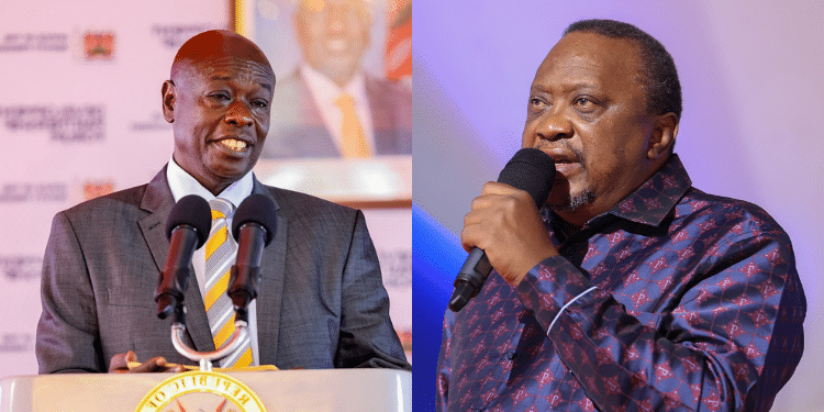 Uhuru Defends Gachagua, Fires Warning To Jubilee Leaders Uhuru Defends Gachagua, Fires Warning To Jubilee Leaders