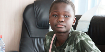 Kenya'S 12-Year-Old Human Rights Activist,Lisa Gem. Photo/Ngec