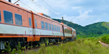 Why Lobito To Dar Es Salaam Railway Is Africa'S Secret To Unlocking Trade And Transport Potential An Electric Train On The Tanzania Sgr In Dar Es Salaam During Its Trial Phase.