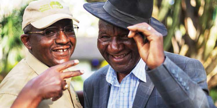 Dr. Isaac Kalua And His Dad Bishop Kalua. Photo/Kaluagreen