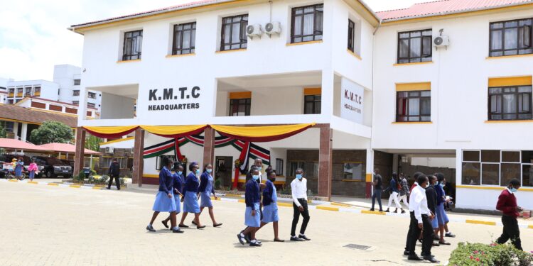 Kmtc Issues Notice To Students On Graduation And Certificate Collection Students Moving Around The Kmtc Main Campus In Nairobi. Photo/ Kmtc