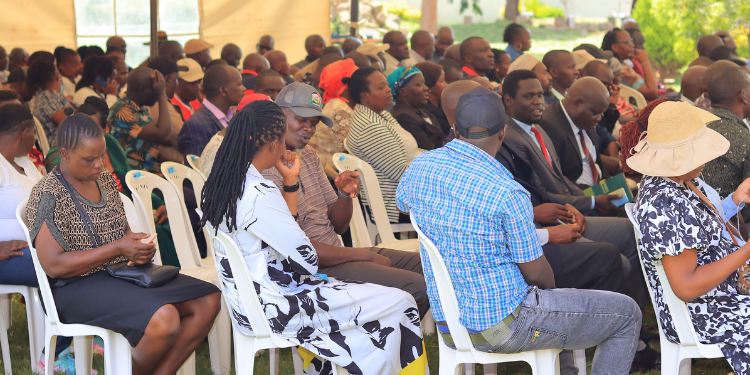 Residents Wait Patiently, Ready To Confirm Their Information In A Dignified And Orderly Process